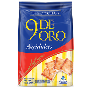 Bizcocho 9 de oro Agridulce